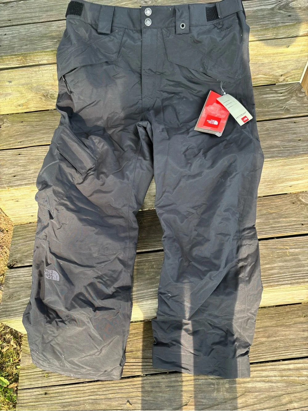 The North Face Men's Black HyVent Shell Pants